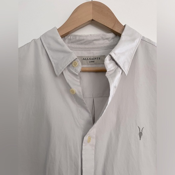 all saints button up size large - Picture 2 of 2